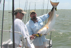Red Drum Fishing in Port O Connor, Corpus Christi Fishing Guide